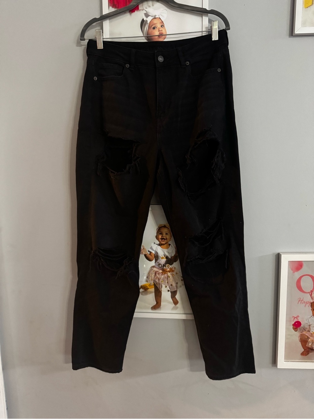 American Eagle Outfitters Black Denim Jeans
